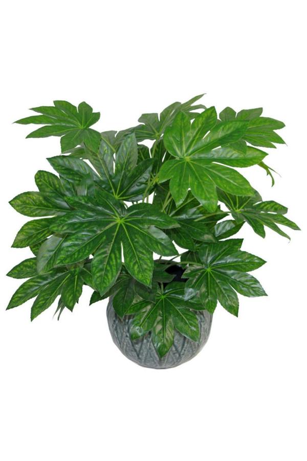 Dyzi Artificial Potted Plant With Realistic Wired Foliage