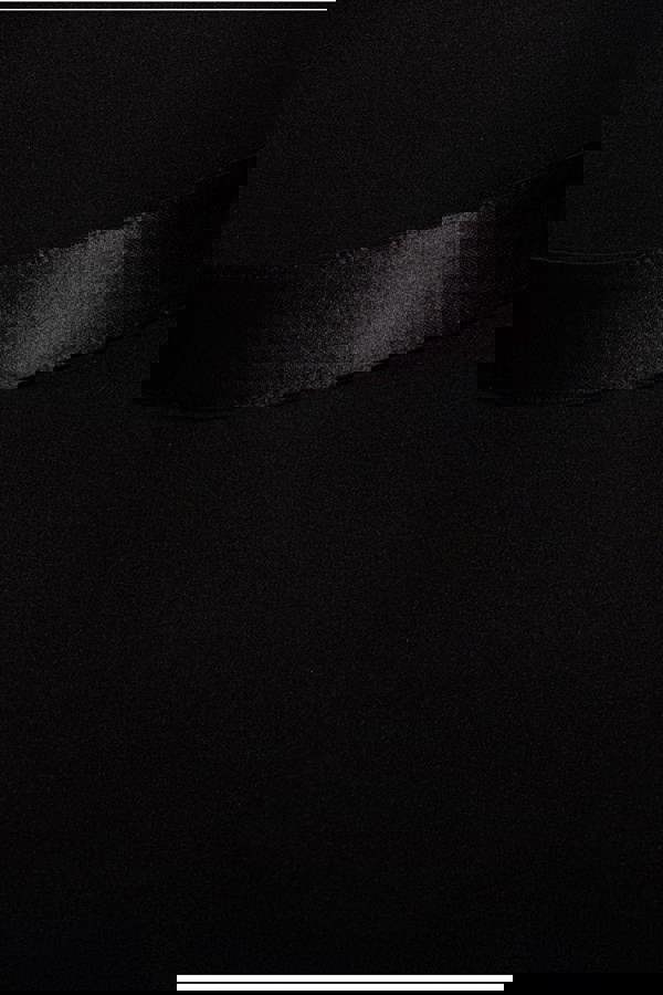 Dobby Mesh Feather Sleeve Bodycon Midi Dress - Black DR4639