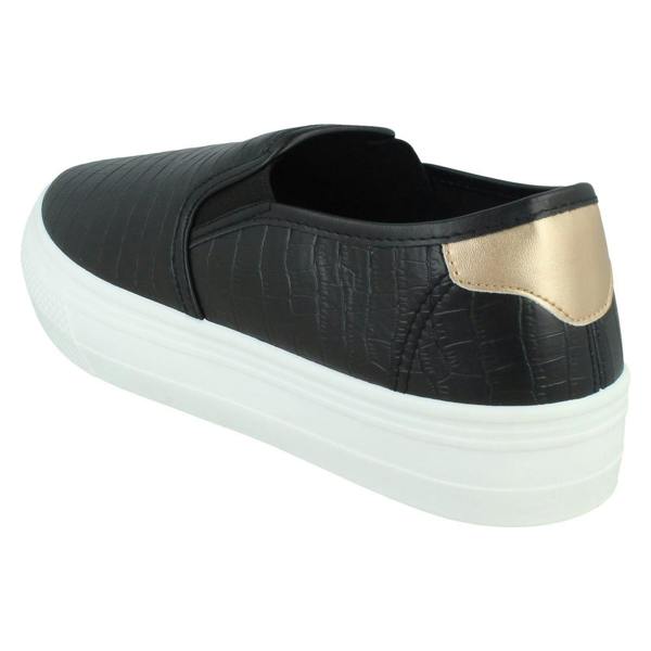 Spot On Ladies Spot On Casual Platform Shoes