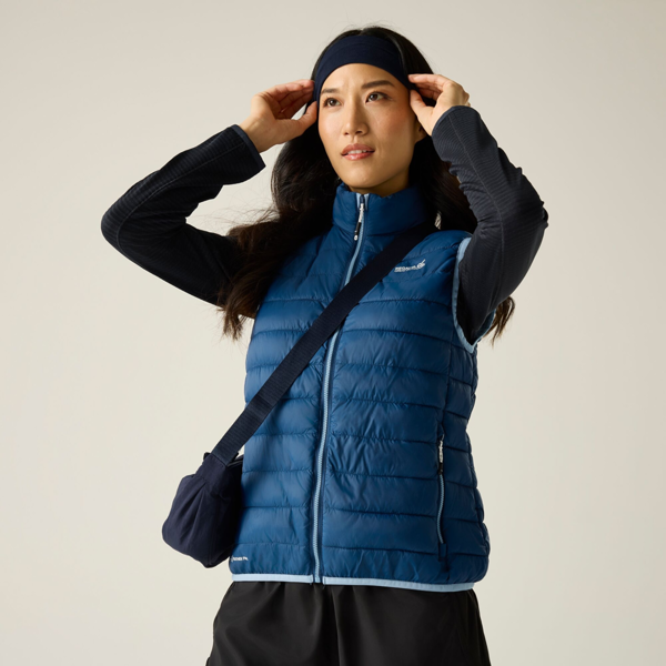 Regatta Womens Hillpack II Gilet - Aviator Blue/Washed Denim