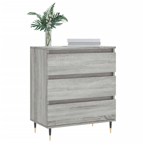 Berkfield Sideboard Grey Sonoma 60x35x70 cm Engineered Wood