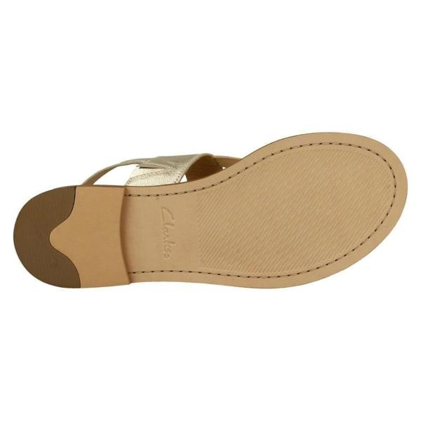 Clarks Ladies Clarks Stylish Toe Post Sandals Ellis Opal
