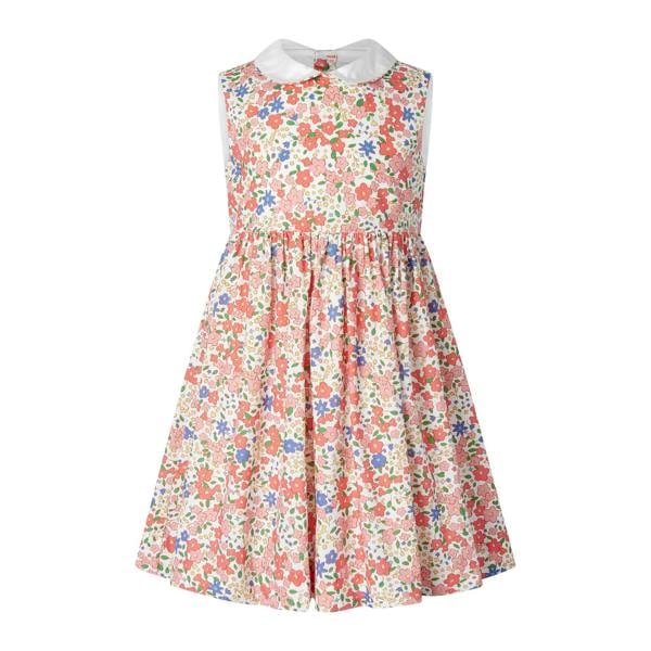 Rachel Riley Floral Peter Pan Collar Dress