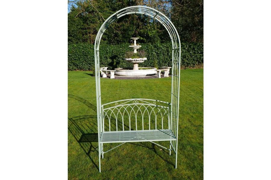 Lovely Pistachio Arch & Seat