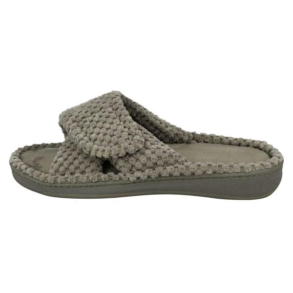 Padders Ladies Padders Cross Detailed Adjustable Mule Slippers Flo
