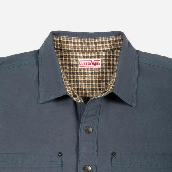 Dubbleware Lined Snap Canvas Overshirt
