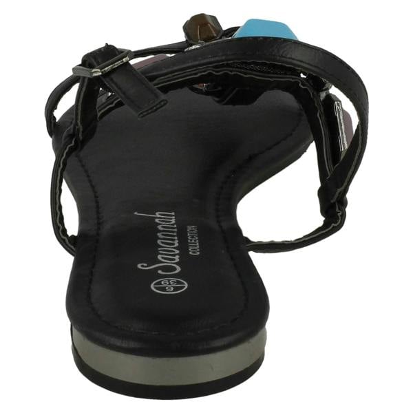 Savannah Ladies Savannah Toe Post Sandal