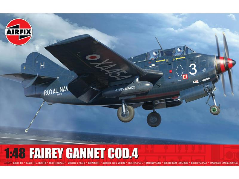 Airfix British Fairey Gannet COD.4 (1:48 Scale)