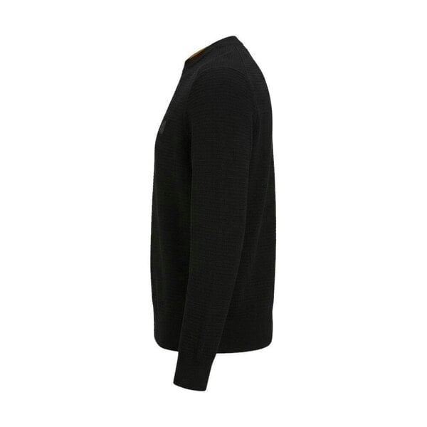 BOSS Anion Piqué Knit Jumper Black