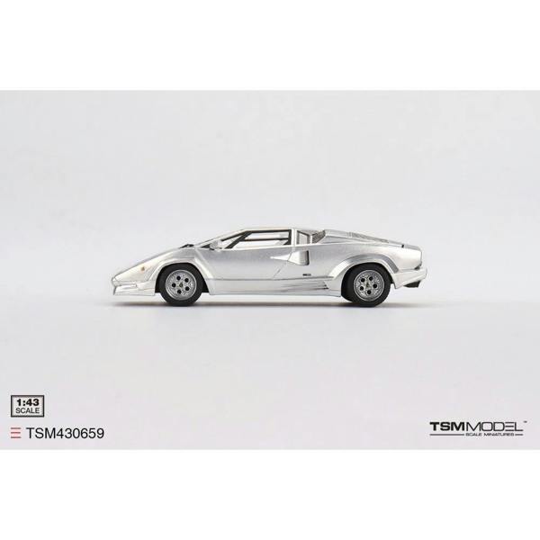 MCSlots Lamborghini Countach 25th Anniversary Grigio 1:43 Scale TSM430659