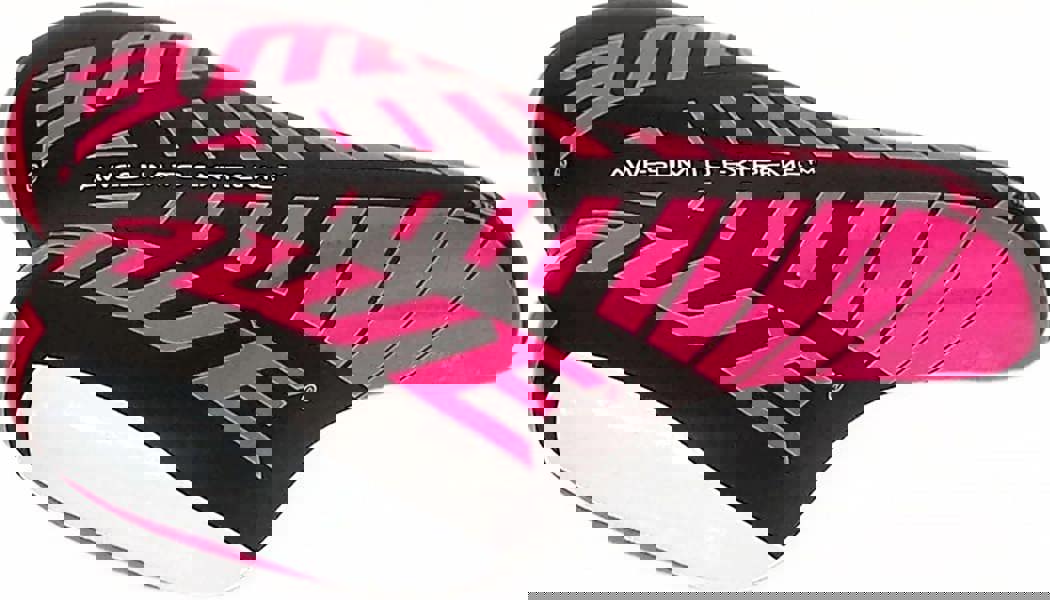 Awe KIDZ Polyurethane Childs Boys/Girls Bike/Bicycle Saddle Pink/Black