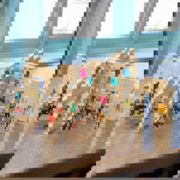 tickit Wooden People Who Help Us Blocks