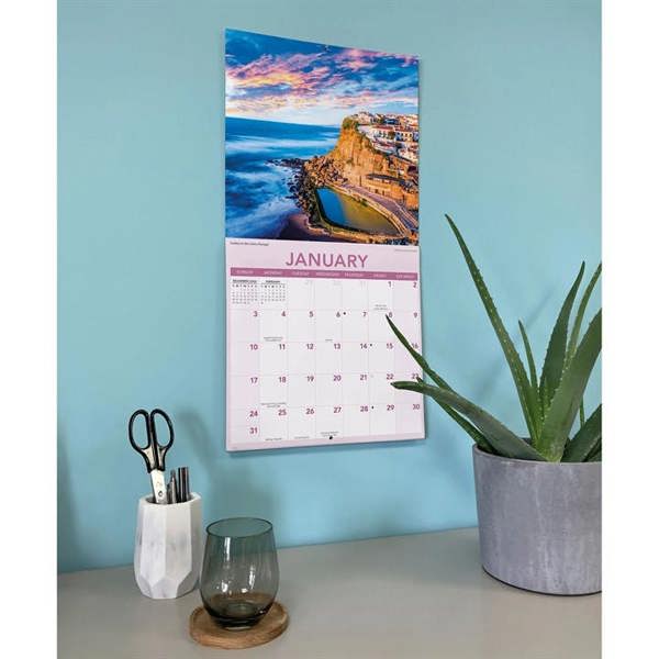 Ocean Views Calendar 2027, Wall Calendars, Month To View, Natural World, Gift