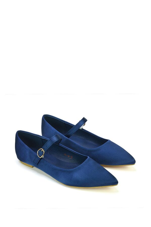 XY LONDON Flat Mary Jane Ballerina Pumps