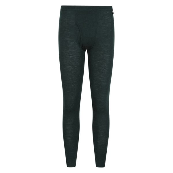 Mountain Warehouse Mens Merino II Thermal Bottoms - Dark Green