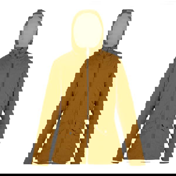 Regatta Womens/Ladies Agara Padded Jacket - Glazed Ginger/Light Vanilla