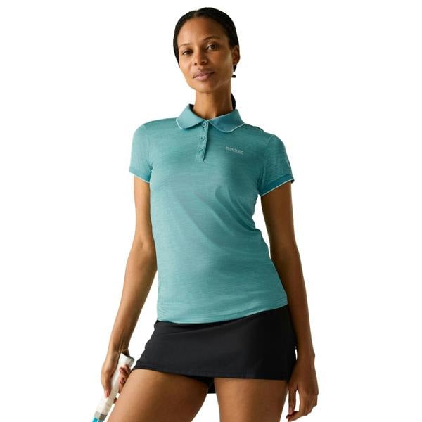 Regatta Womens/Ladies Remex II Polo Neck T-Shirt - Ivy Moss - 