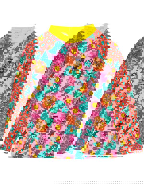 Paw Patrol Girls Pink Character All-Over Print 2 Piece Swim Set