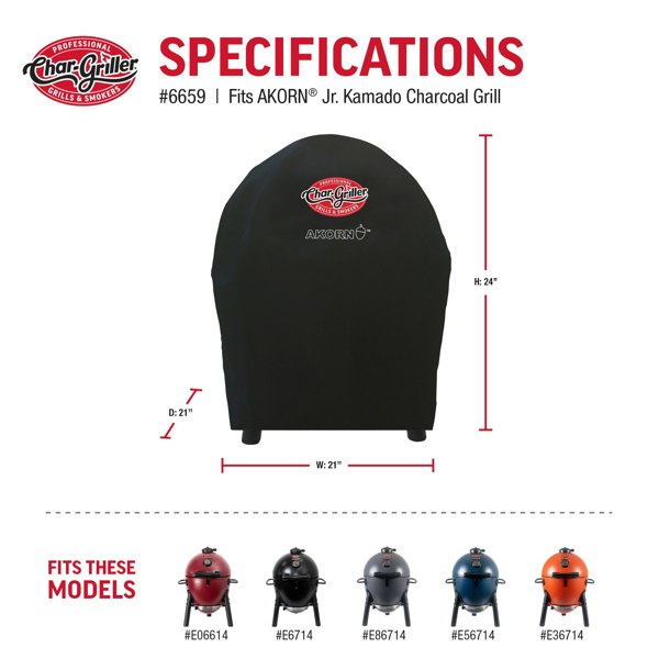 Char-Griller Grill Cover - Char-Griller® Akorn® Jr