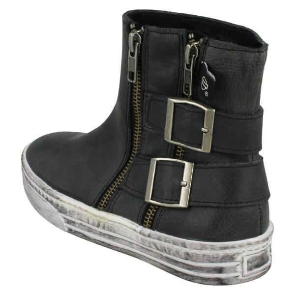 Harley Davidson Ladies Harley Davidson Double Buckle Detail Ankle Boot Inkwood