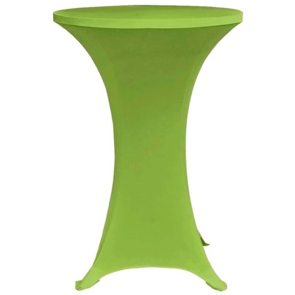 Berkfield Stretch Table Cover 4 pcs 60 cm Green