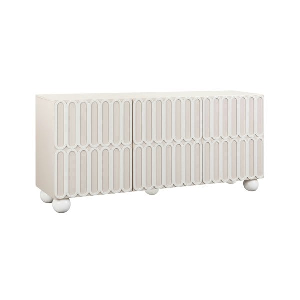 Furniture Edit Tori Motif Taupe Buffet Sideboard