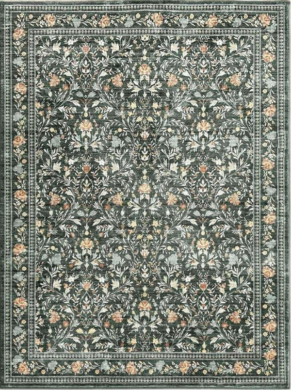 floral-green-rug-vintage-style-soft-underfoot