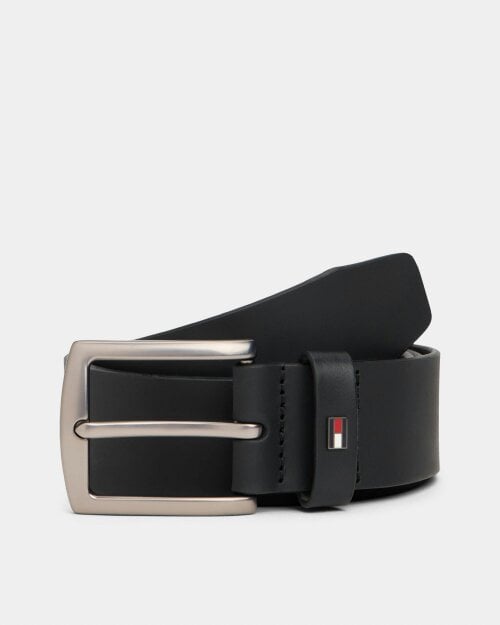 Tommy Hilfiger Denton 4" Gift Boxed Mens Belt - Black