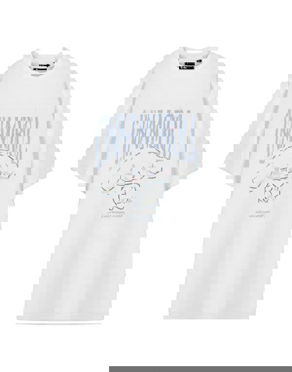 Hello Kitty Womens White Cinnamoroll Short Sleeved T-Shirt