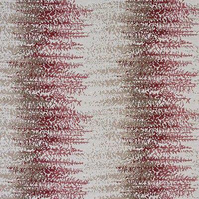 Highbury fabric close-up in Rosso