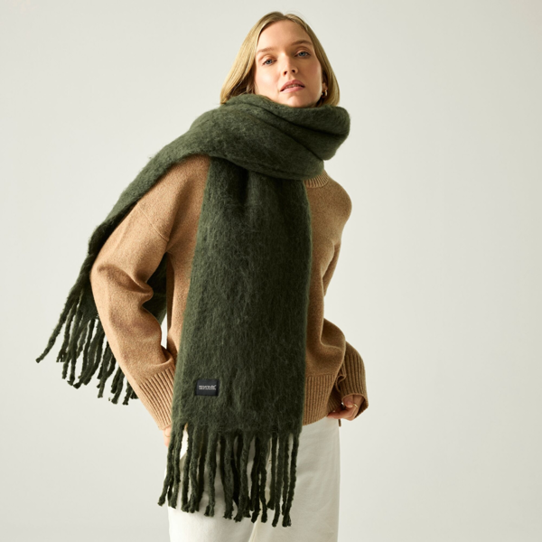 Regatta Womens Aleena Ombre Scarf - Dark Khaki