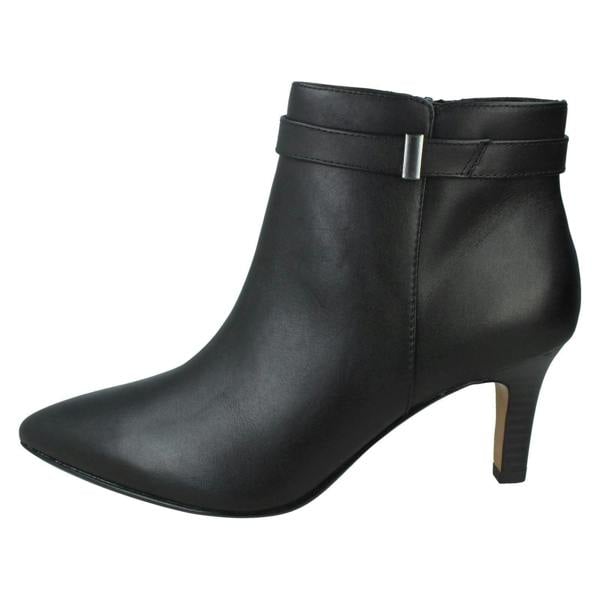Clarks Ladies Clarks Heeled Ankle Boots Illeana Calla