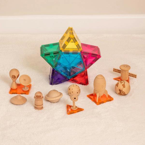 tickit Wooden Space Adventure & Light Star Pack