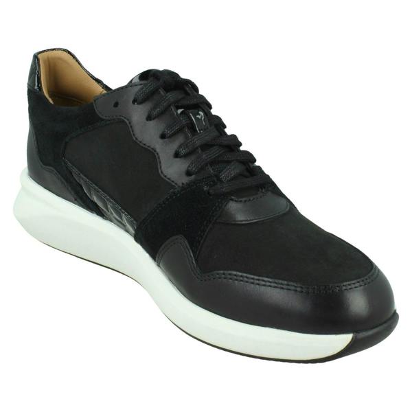 Clarks Ladies Clarks Casual Lace Up Trainers Un Rio Run