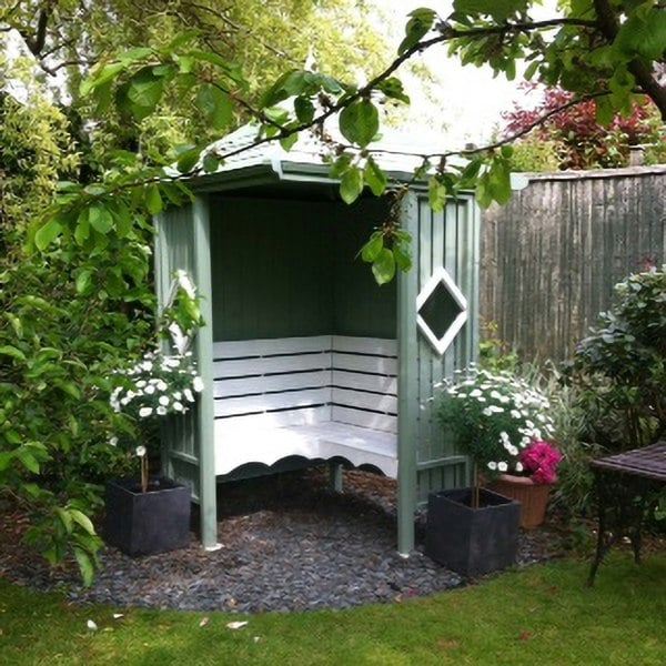 Shire Corner Arbour 1.5x1.5m - Best Shed