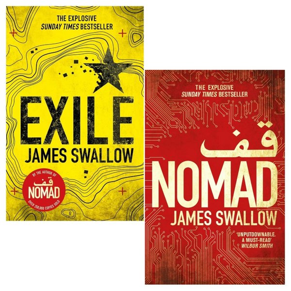 James Swallow Marc Dane Series 2 Books Collection Set (Nomad and Exile)