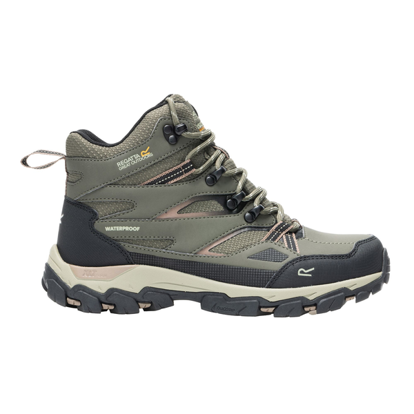 Regatta Womens Holcombe III Walking Boots - Olive Night/Mocha