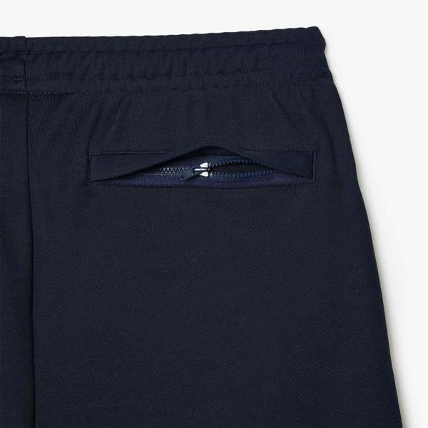 Lacoste Mens Paris Interlock Regular Shorts - Blue/White - 