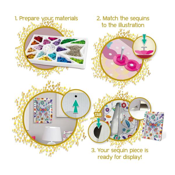 Sequins Collection Butterfly Set