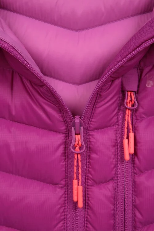 Mountain Warehouse Womens/Ladies Skyline Extreme Hydrophobic Down Jacket - Purple