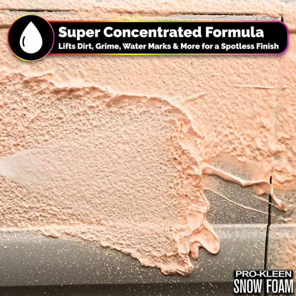 ProKleen Pro-Kleen 10L Mango Smoothie pH Neutral Snow Foam with Wax Super Thick & Non-Caustic Foam
