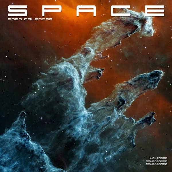 Space Calendar 2027, Wall Calendars, Month To View, Natural World, Gift