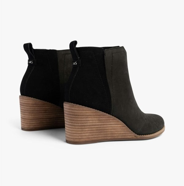 TOMS CLARE Womens Boots Black