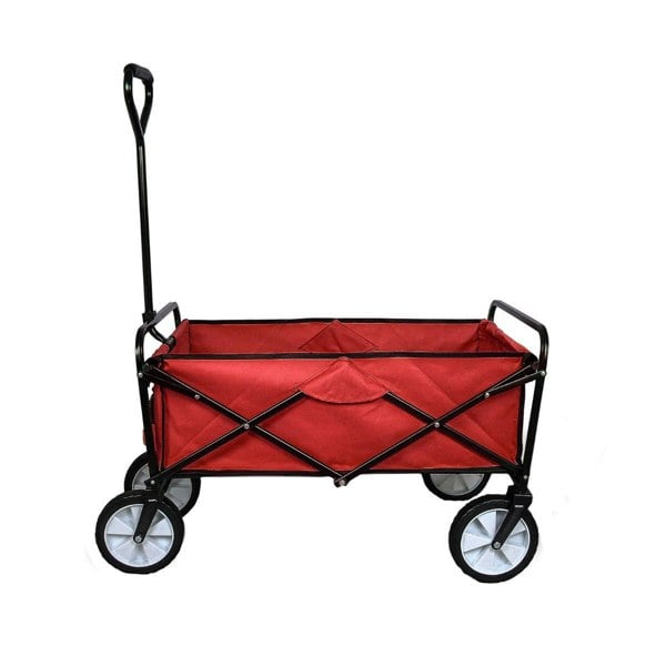 Monstershop Foldable Garden Cart Red