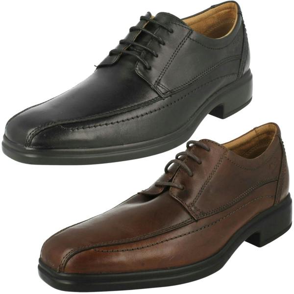 Clarks Mens Clarks Formal Lace Up Shoes Glevo Over