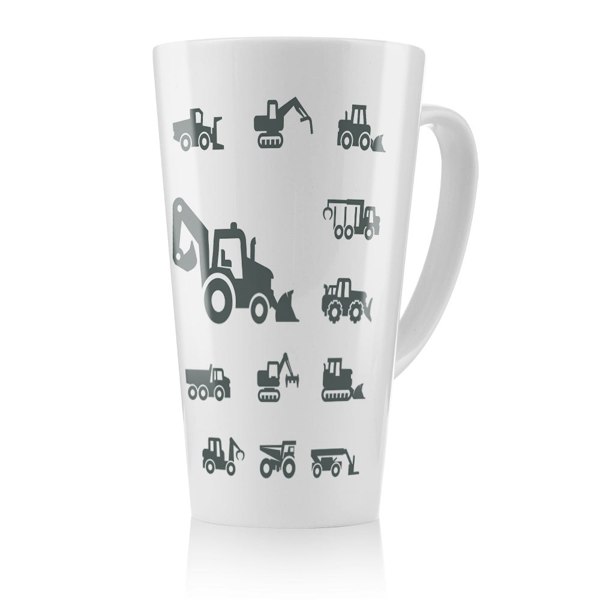 Benjamin Tate Design Construction equipment Designer Latte Mug