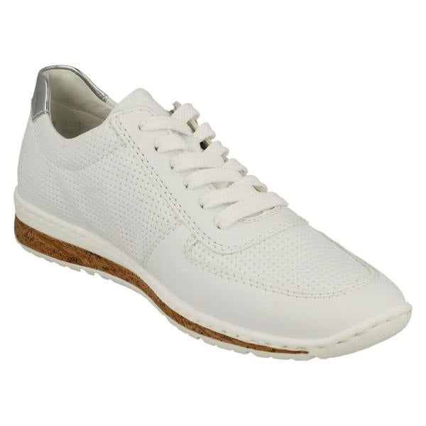 Rieker Ladies Sneakers By Rieker Zip Detailed Trainers N5127
