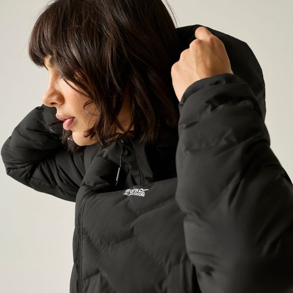 Regatta Womens/Ladies Deyla Quilted Padded Jacket - Black