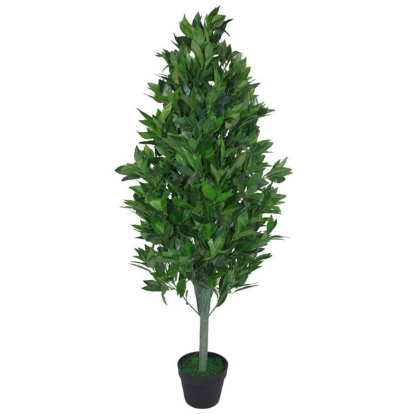 Leaf 120cm Leaf Realistic Artificial Bay Cone Laurel Topiary