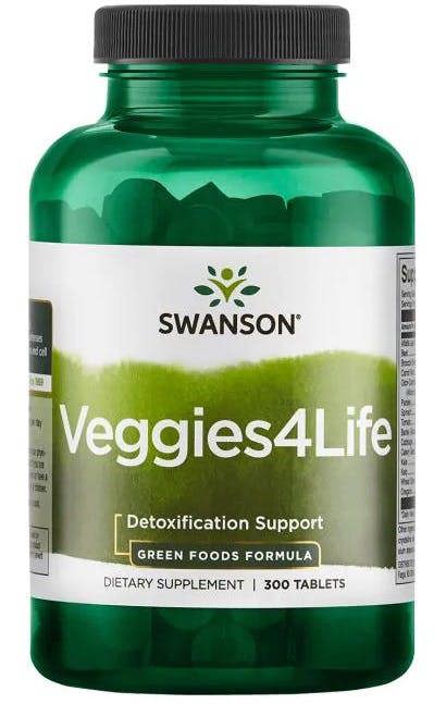 Swanson Veggies4Life - 300 tabs
